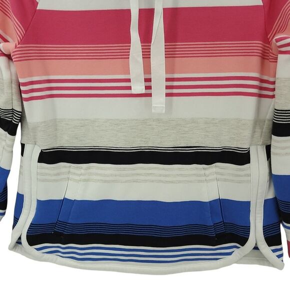 T by Talbots Striped Funnel Neck Sweatshirt SM - Picture 7 of 11